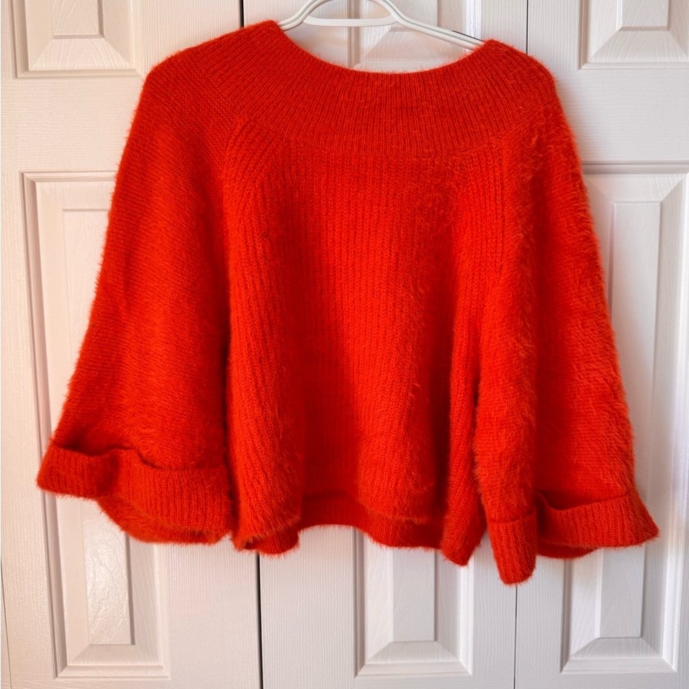 Cozy Orange Women's Sweater